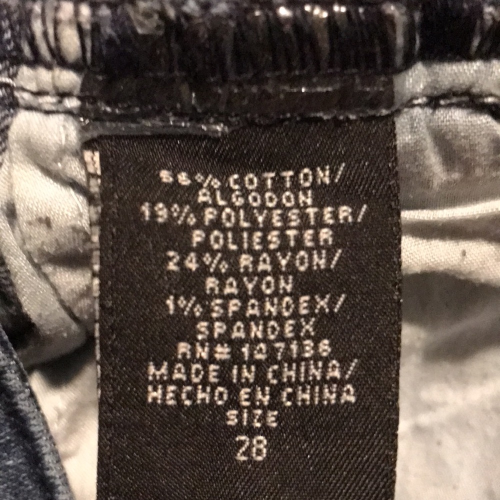 VGUC~ 1822 DENIM Distressed Skinny Jeans - Picture 12 of 12